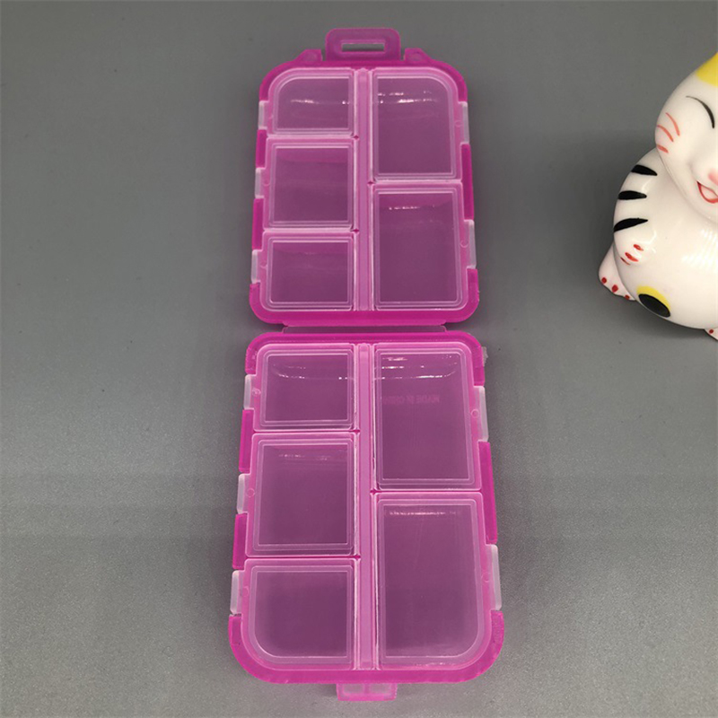 10 Grids Pill Cases Portable Travel Pill Organizer Box 23