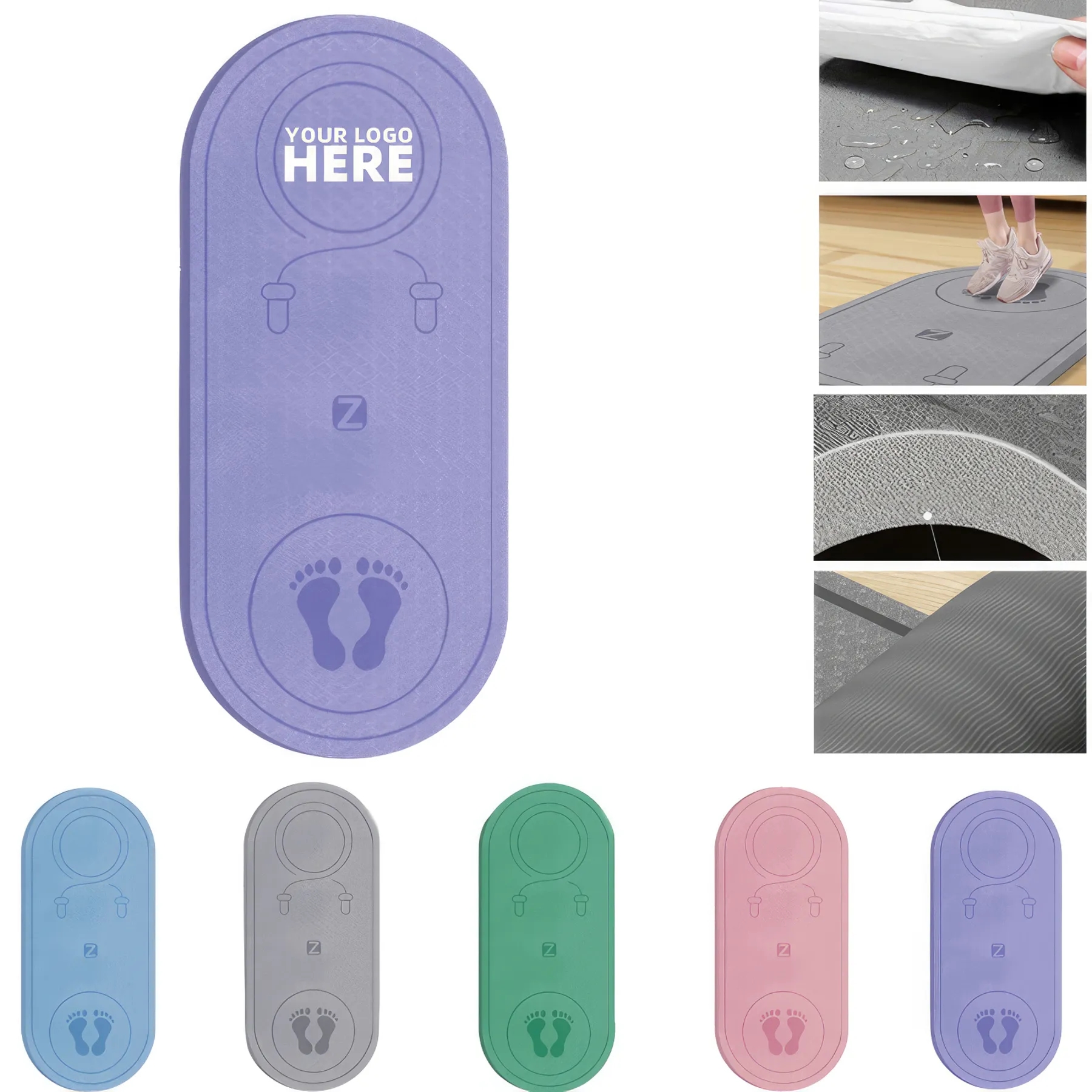 Jump Rope Fitness Exercise Mat 2