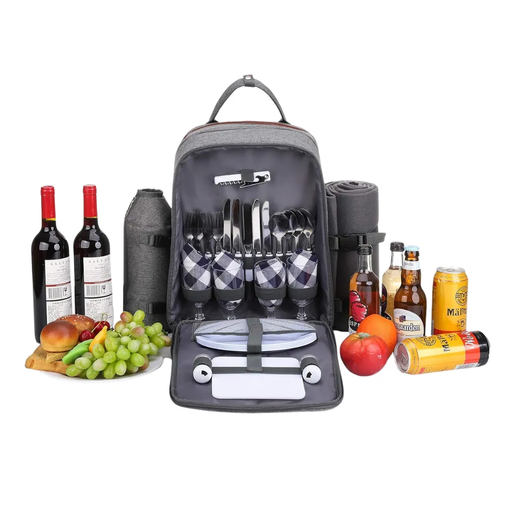 4-Person Picnic Backpack 8