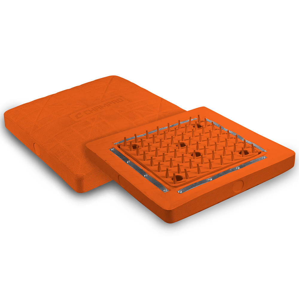 15" x 15" x 3" The Spyder Base - Orange - 1 Base 1