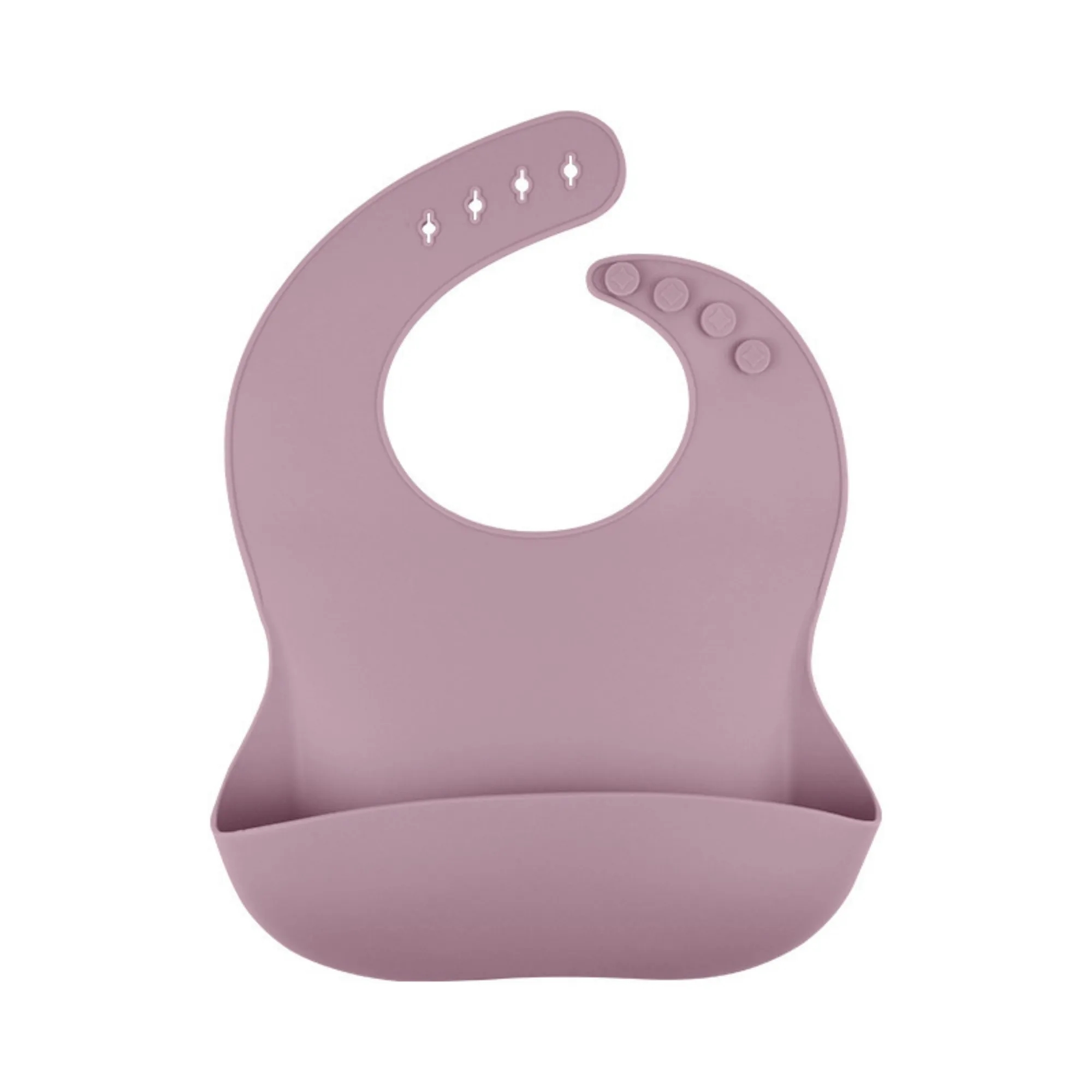 Durable Adjustable Silicone Baby Bibs 2