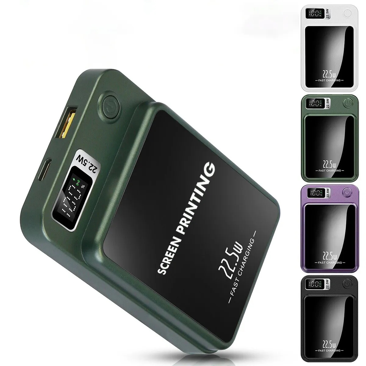 10000mAh Magnetic Wireless Charging Bank 4