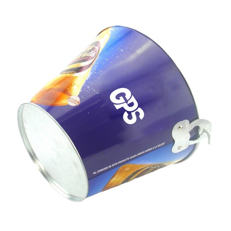5 Qt Galvanized Metal Ice Bucket/ Beer Bucket 2