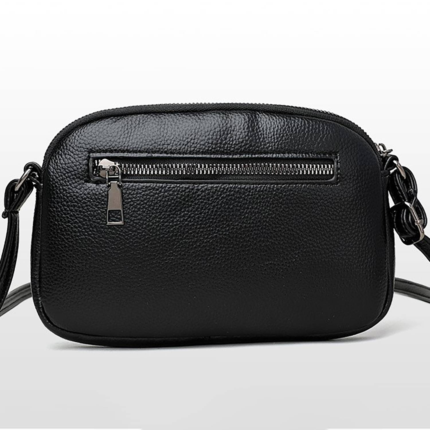 Casual Waterproof Durable Pu Shoulder Bag 5