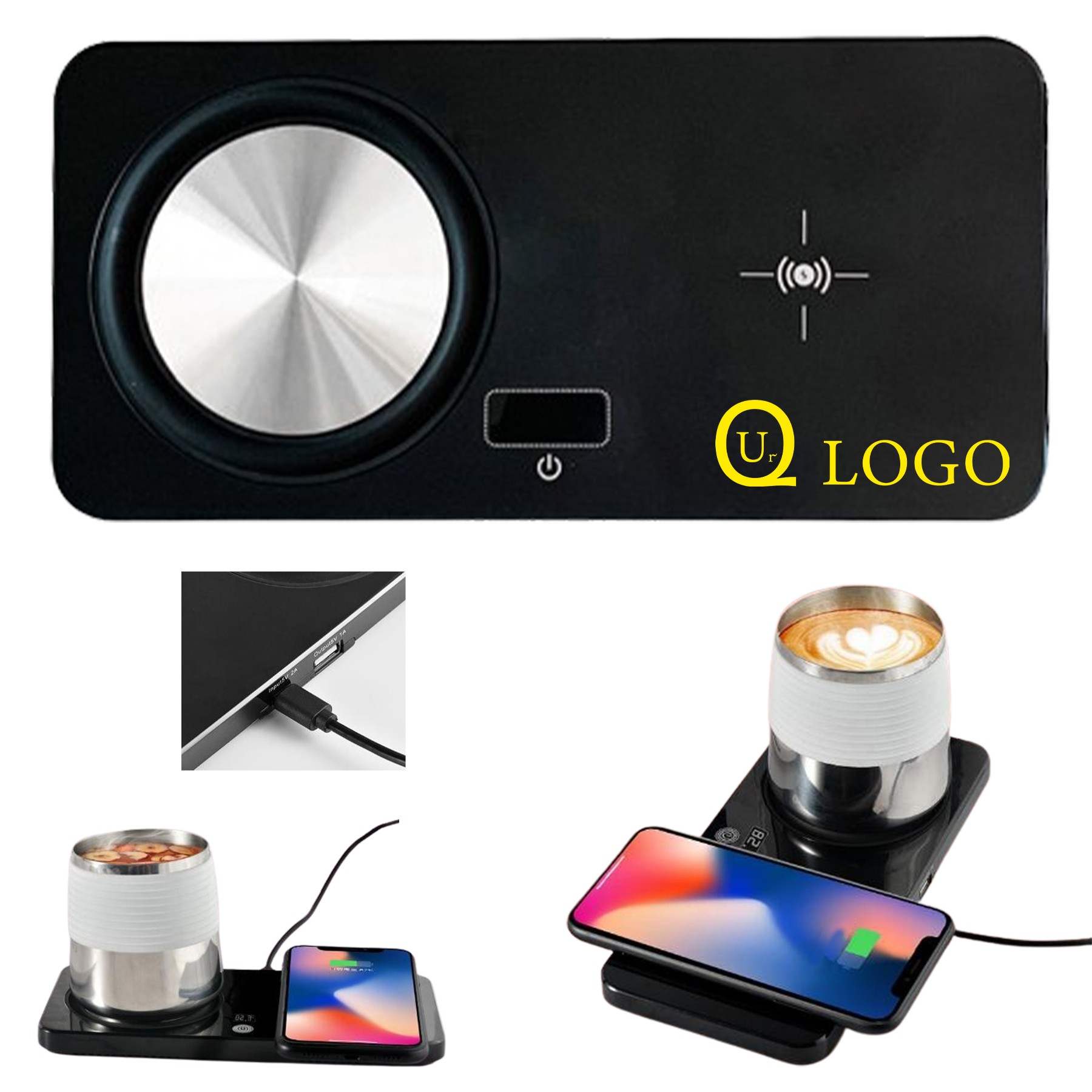 Multi-Functional Mug Coaster Wireless Charger