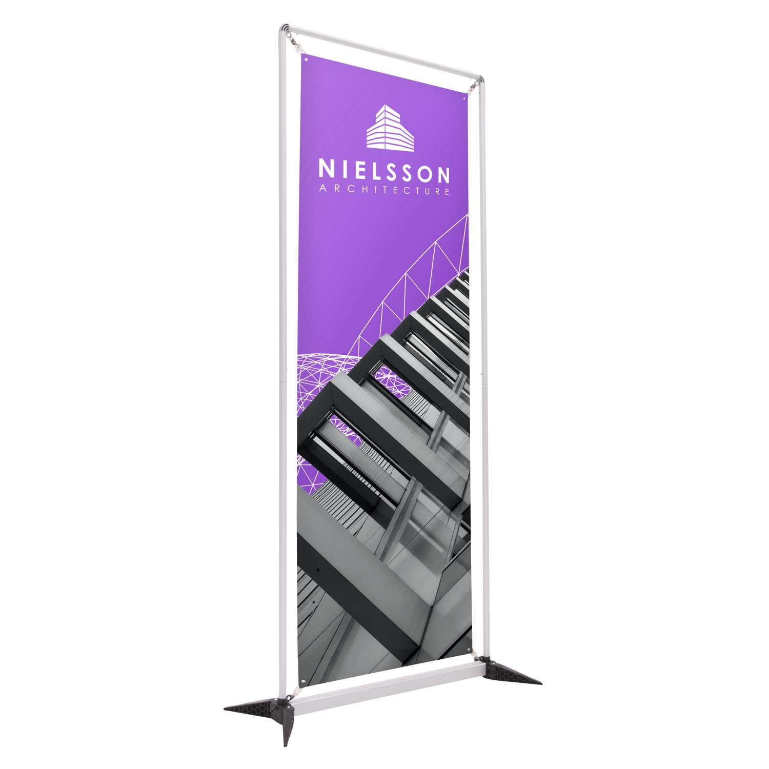 3.5' FrameWorx Banner Display Kit (Single-Sided, 13 oz. Smooth Scrim Vinyl) 4