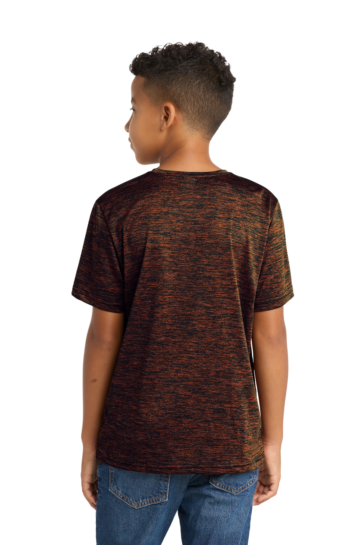 Sport-Tek Youth PosiCharge Electric Heather Tee. YST390 64