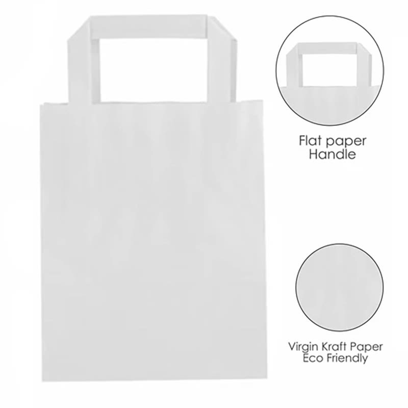 7 X 9 Inch Custom Paper Shopping Bag With Handles 4