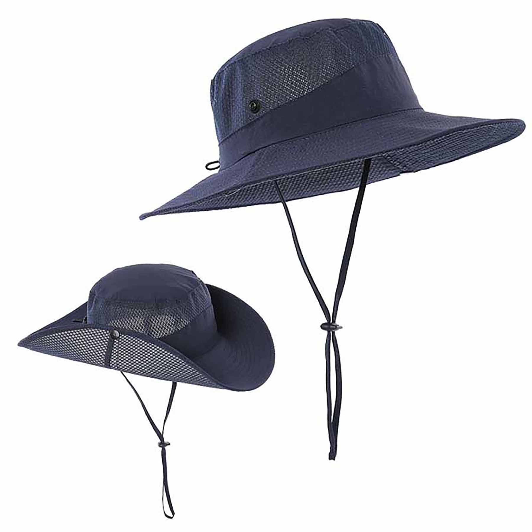 Sun Protection Mesh Boonie Bucket Hat 4