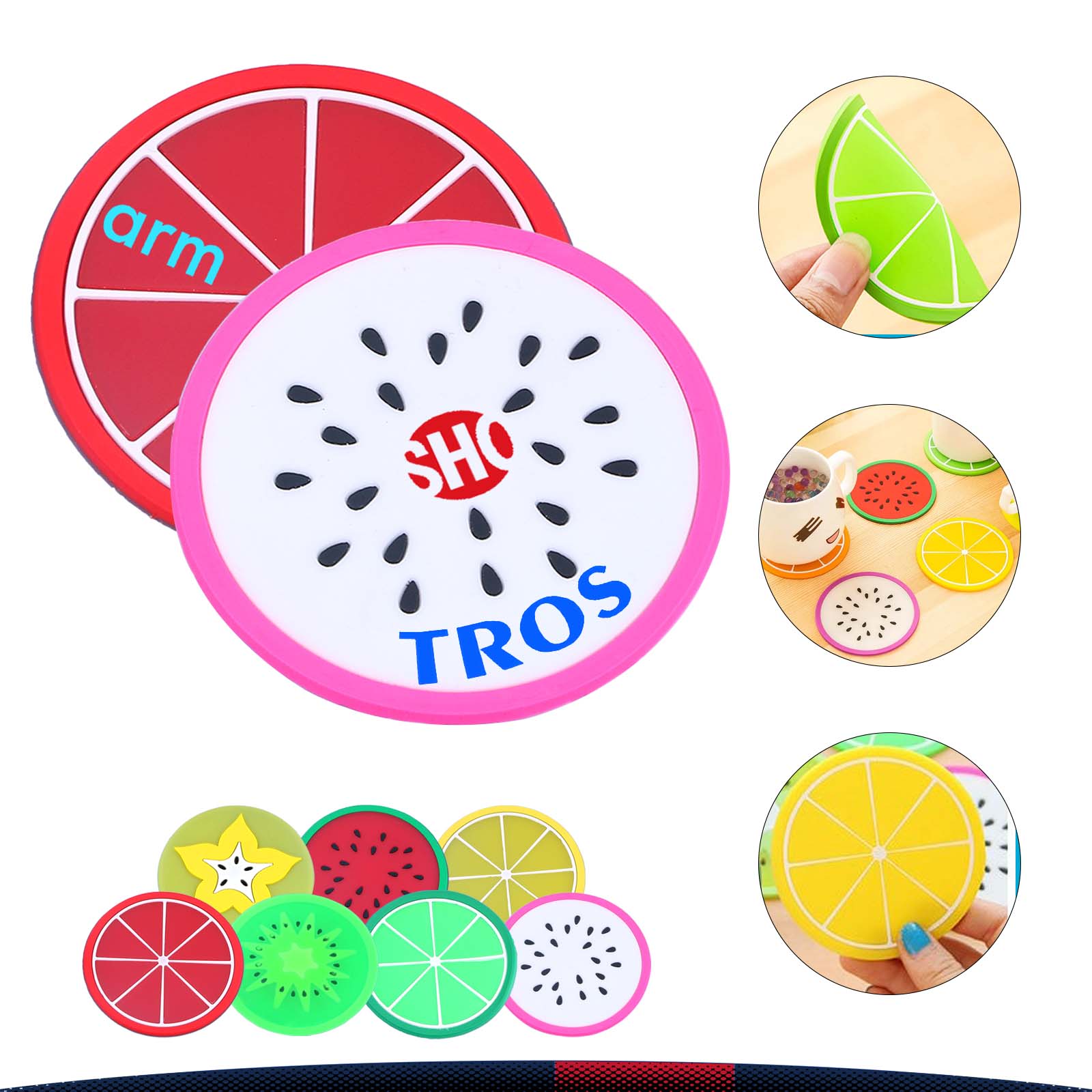 Fruit Silicone Coaster 7