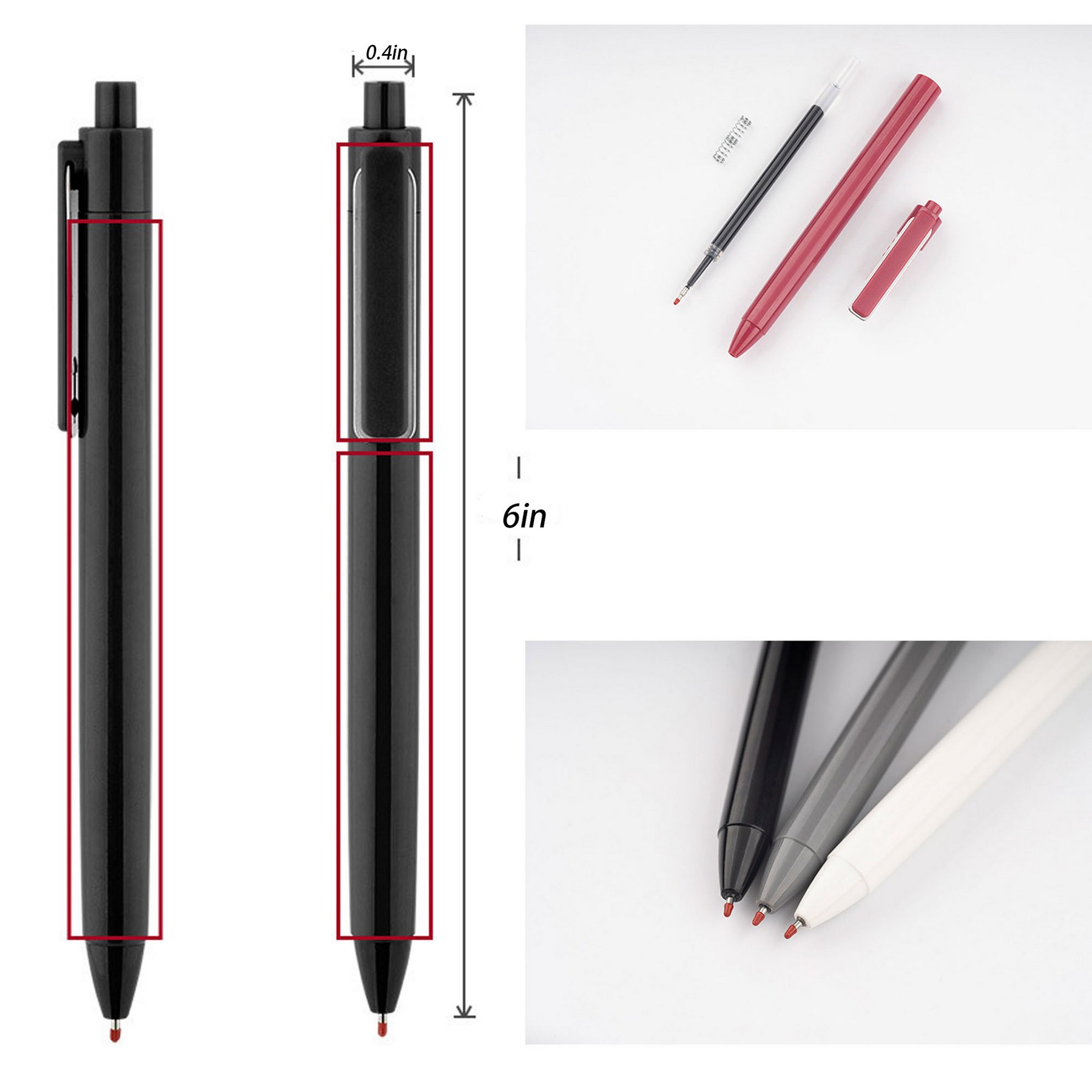 Retractable Gel Pens 2