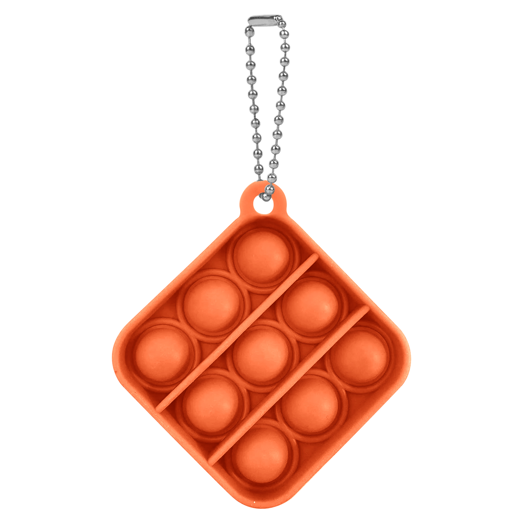 Round Mini Push Bubble Stress Relief Toy Keychain 26