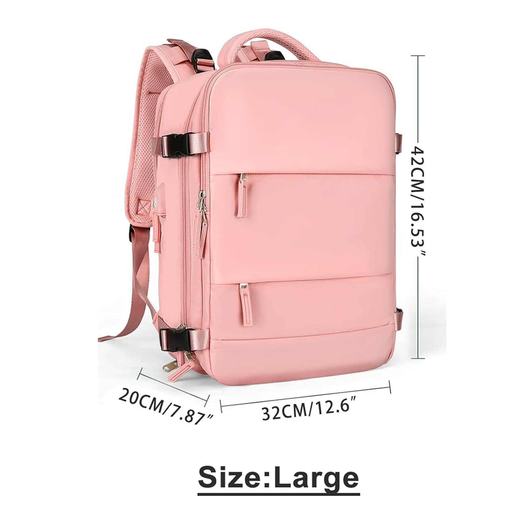 Large Laptop Travel Backpack for Men & Women 3