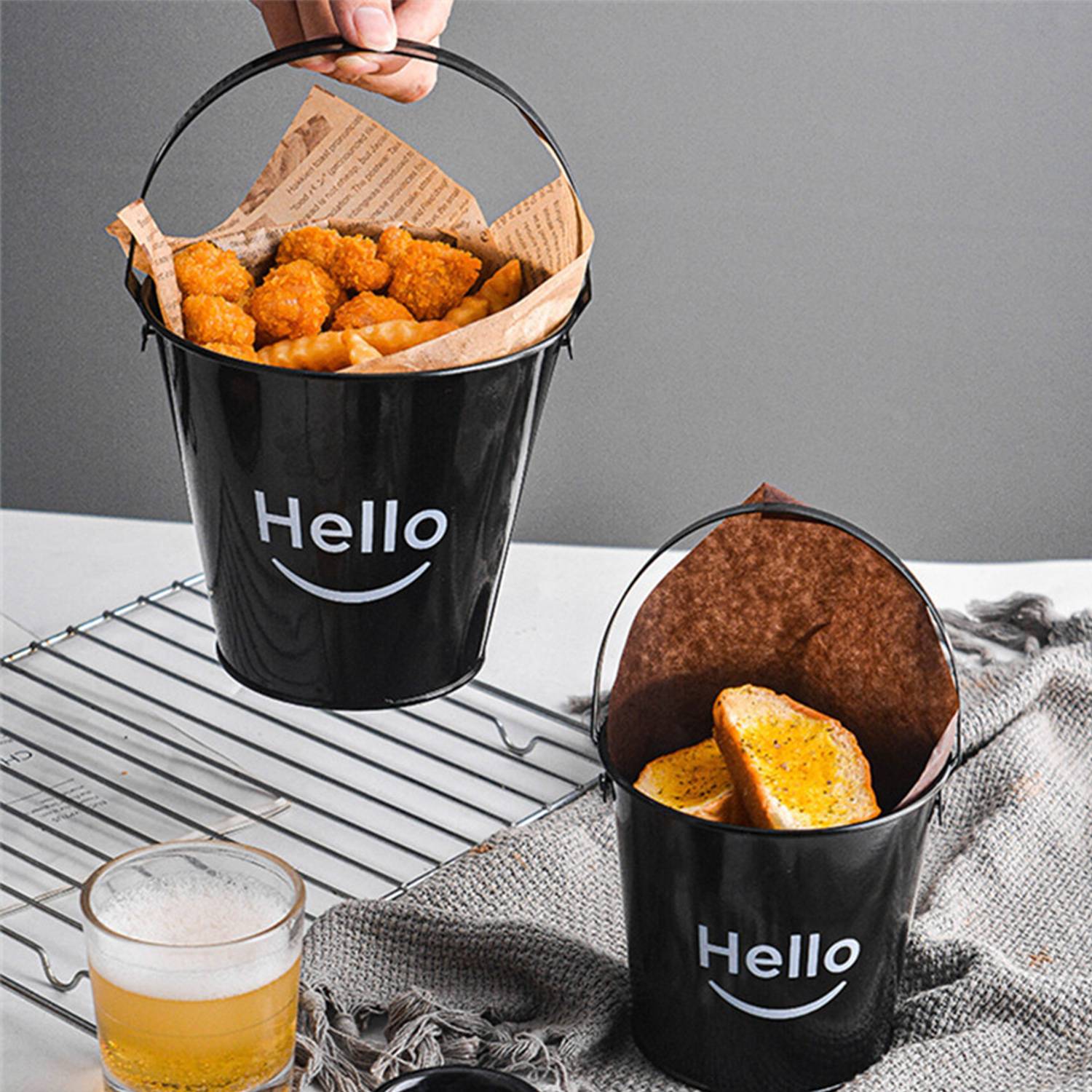 Metal Ice Bucket 5