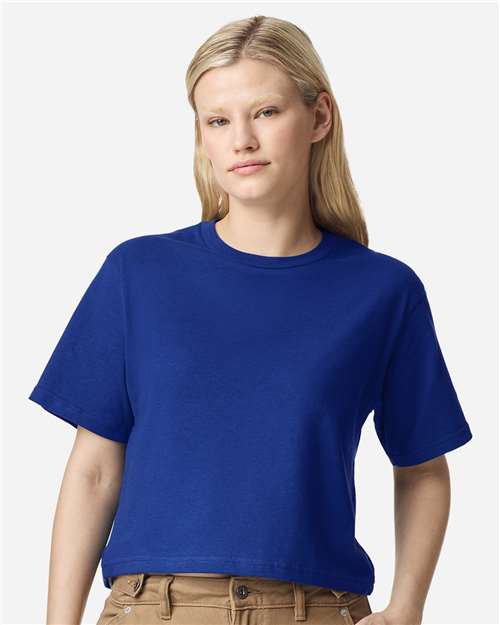 Women's Fine Jersey Mid-Length Boxy Tee - 102 31