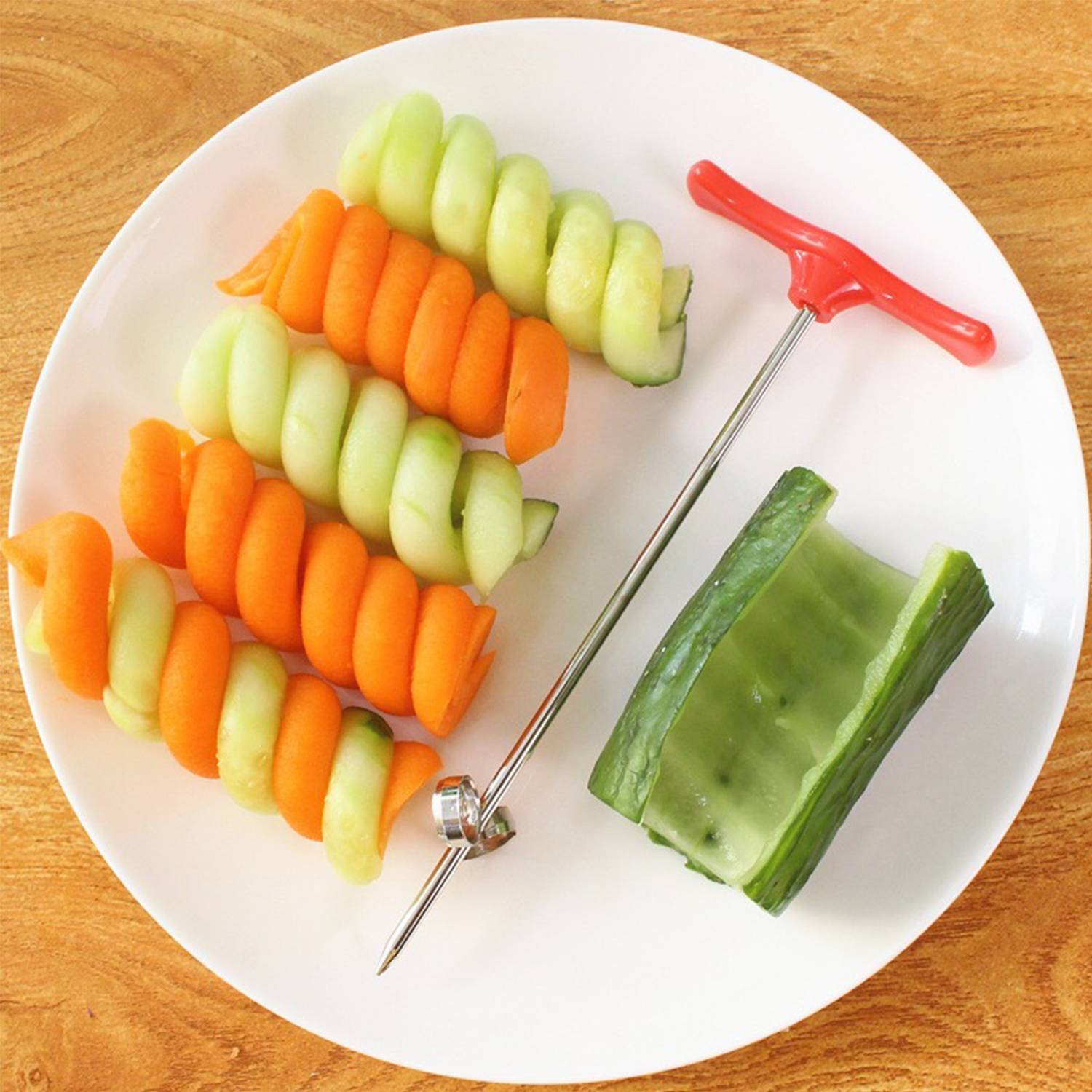 Vegetables Spiral Knife Carving Tool 3
