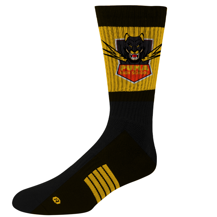 Black Sports Sock 7
