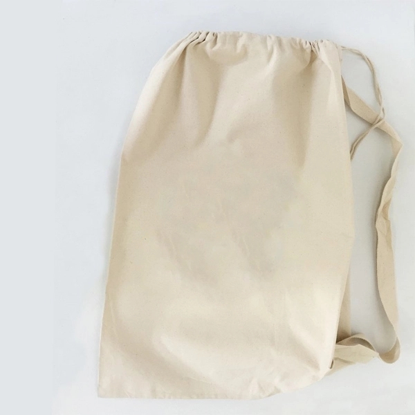 8 oz- Cotton Drawstring Laundry Bag 7