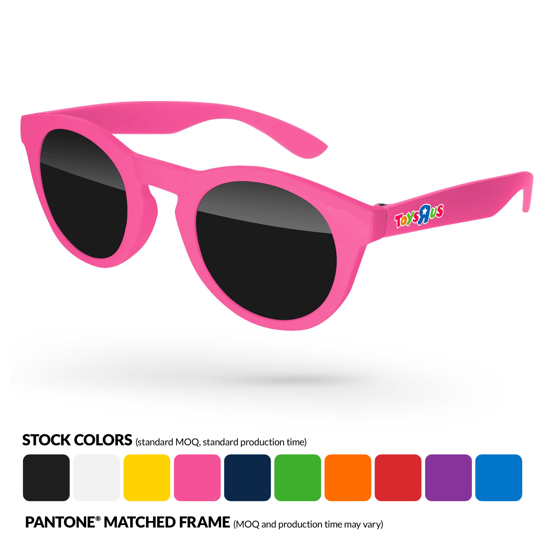 Andy Sunglasses w/ Full Color Temple Imprint 7