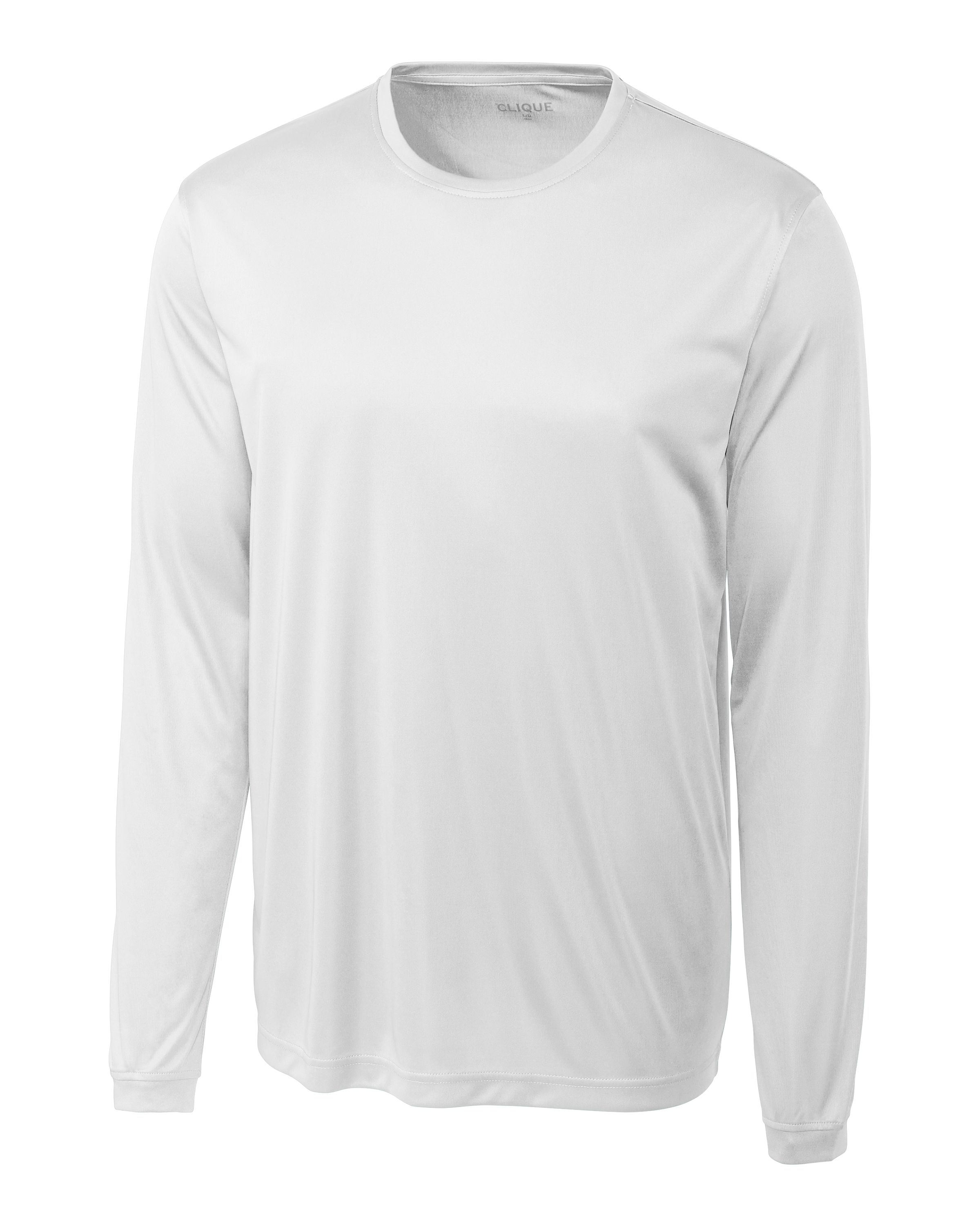 Clique Spin Solution-dyed Performance Jersey Mens Long Sleeve Tee 40