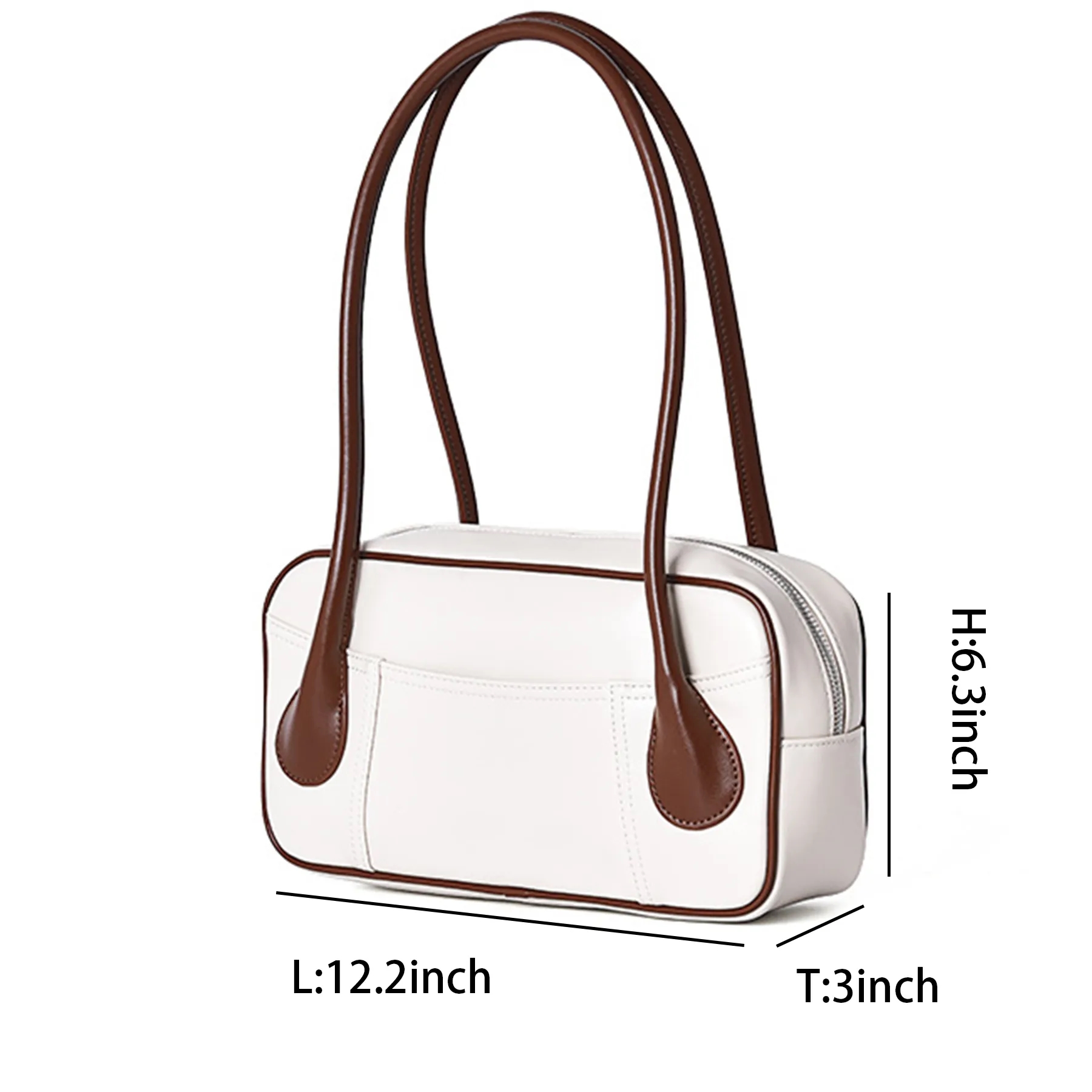 Soft PU Underarm Bag for Women 2