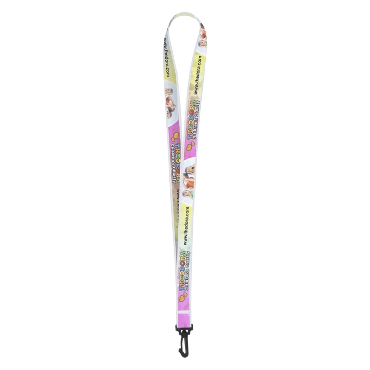 "OWEN" 3/4" Import Air Ship Super Soft Polyester Multi-Color Sublimation Lanyard 1