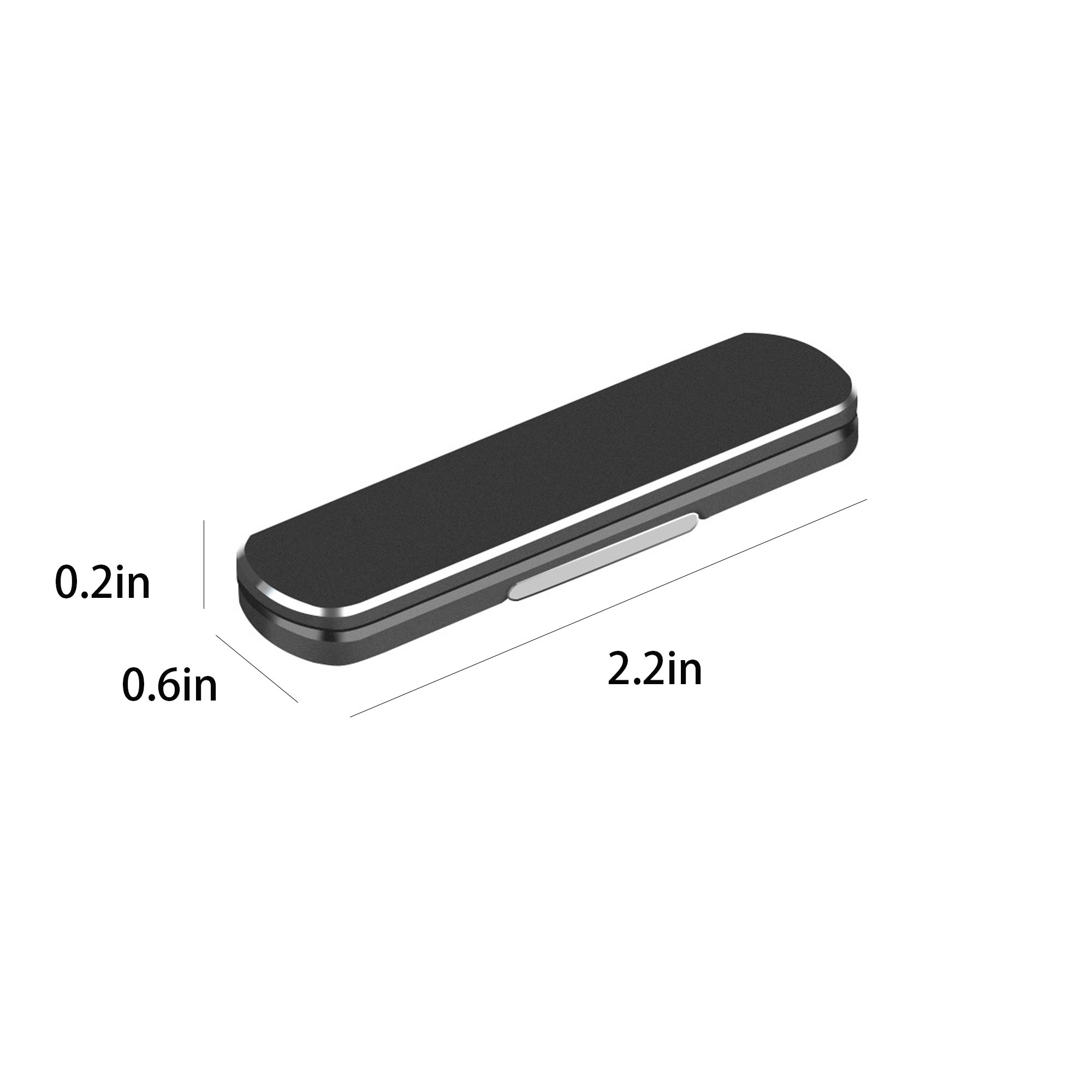 Foldable Aluminum Alloy Phone Stand with 360?? Rotation and Adjustable Angles 3