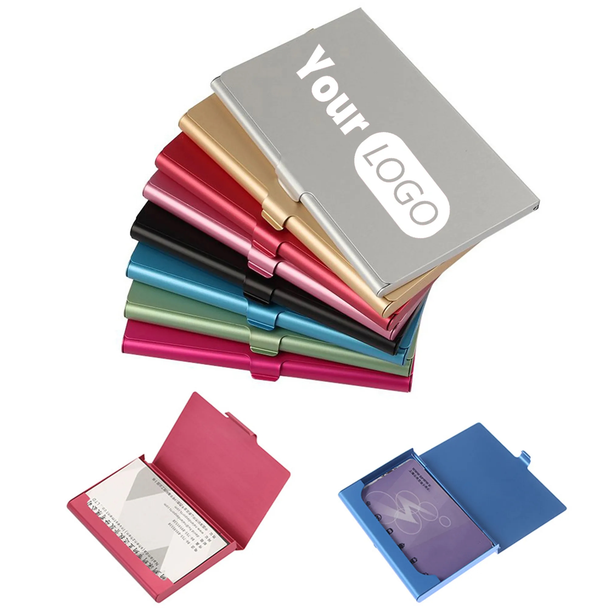 Aluminum Alloy Business Card Case 2