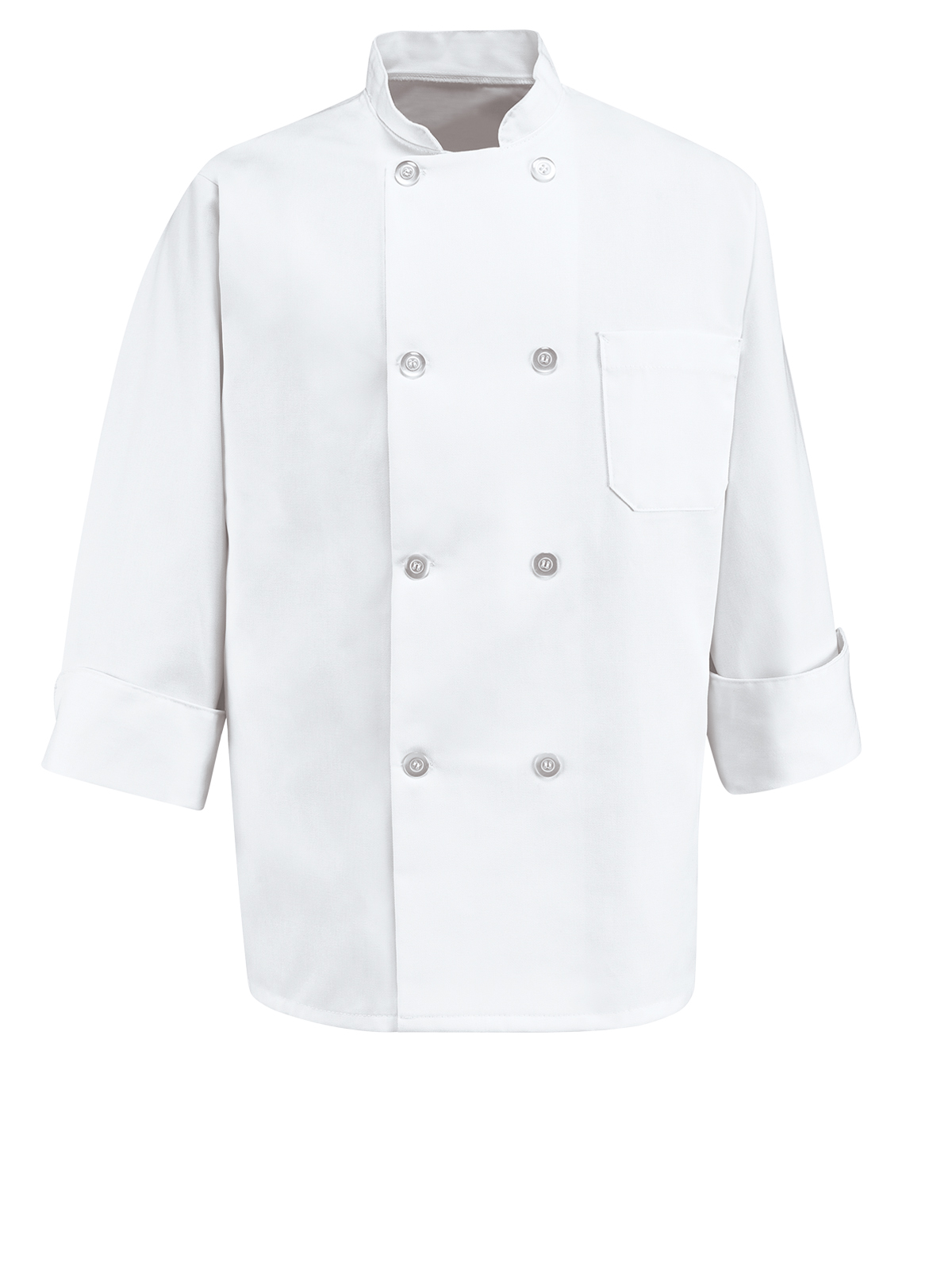 Red Kap Culinary - Men's Eight Pearl Button 30" Chef Coat