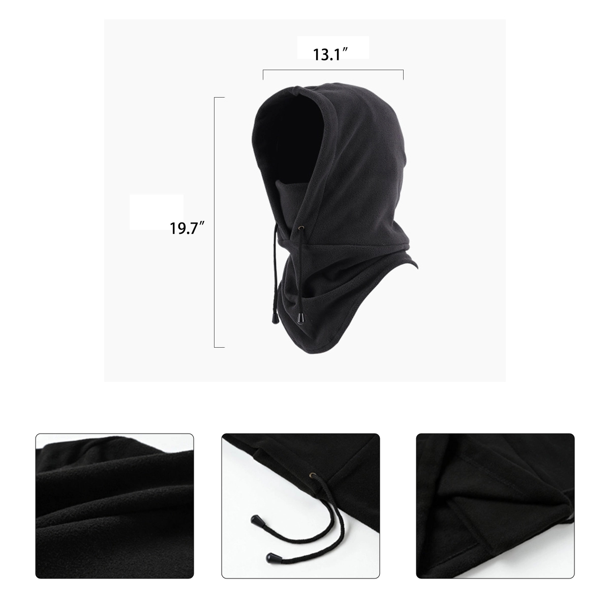 Balaclava Fleece Thermal Ski Mask Warm Hat 5