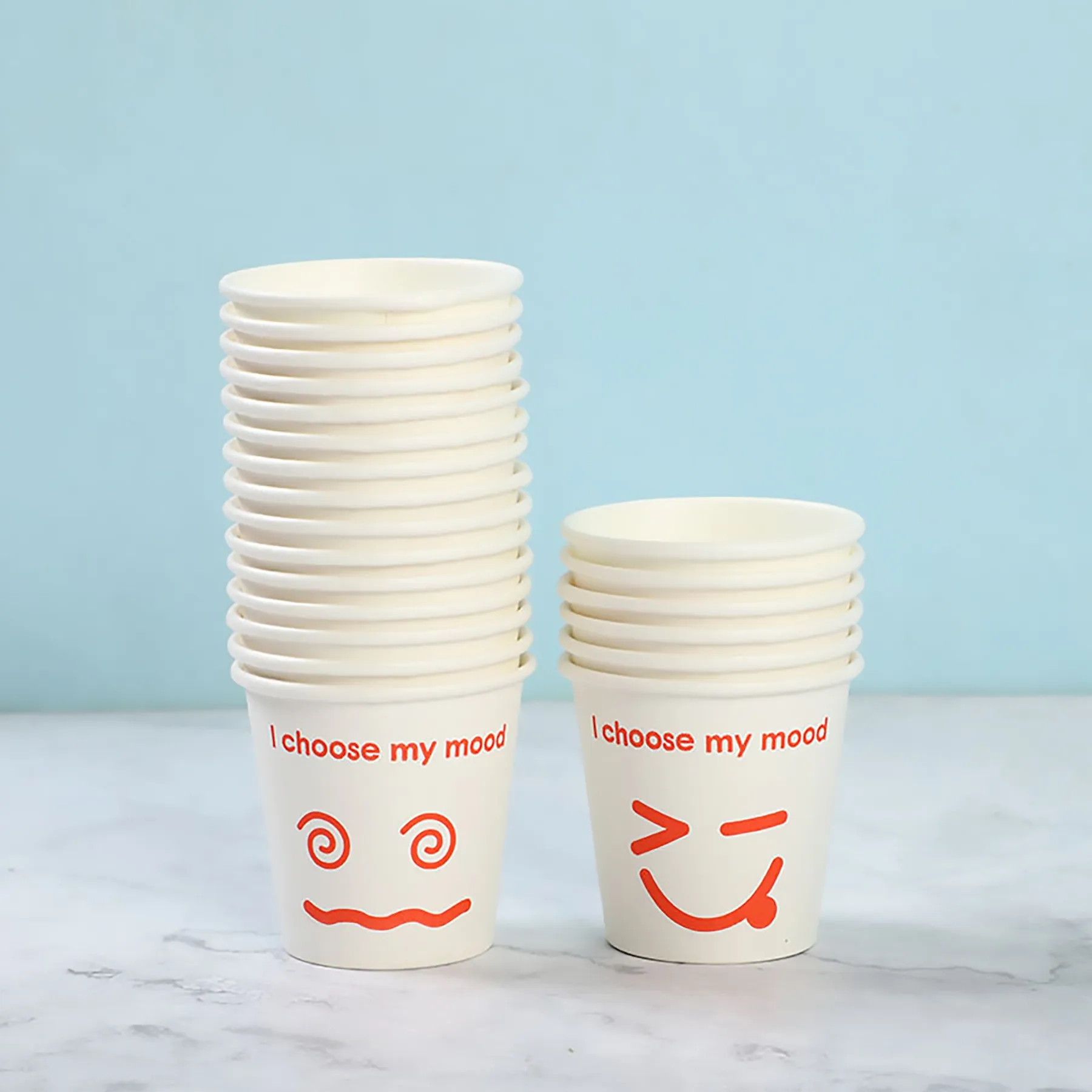 Paper 50 Disposable 50ml Shopping Mall Tasting Cups 6