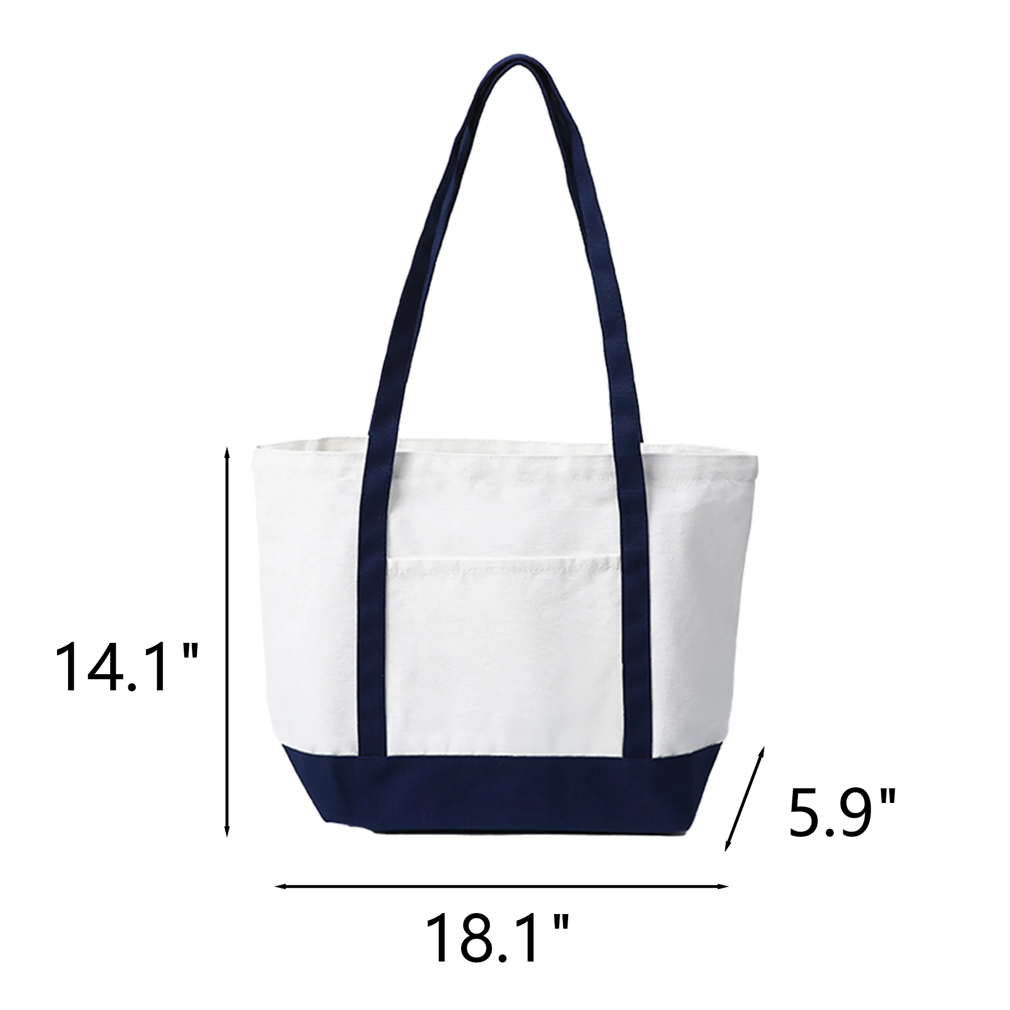 Patchwork Canvas Tote Bag 2