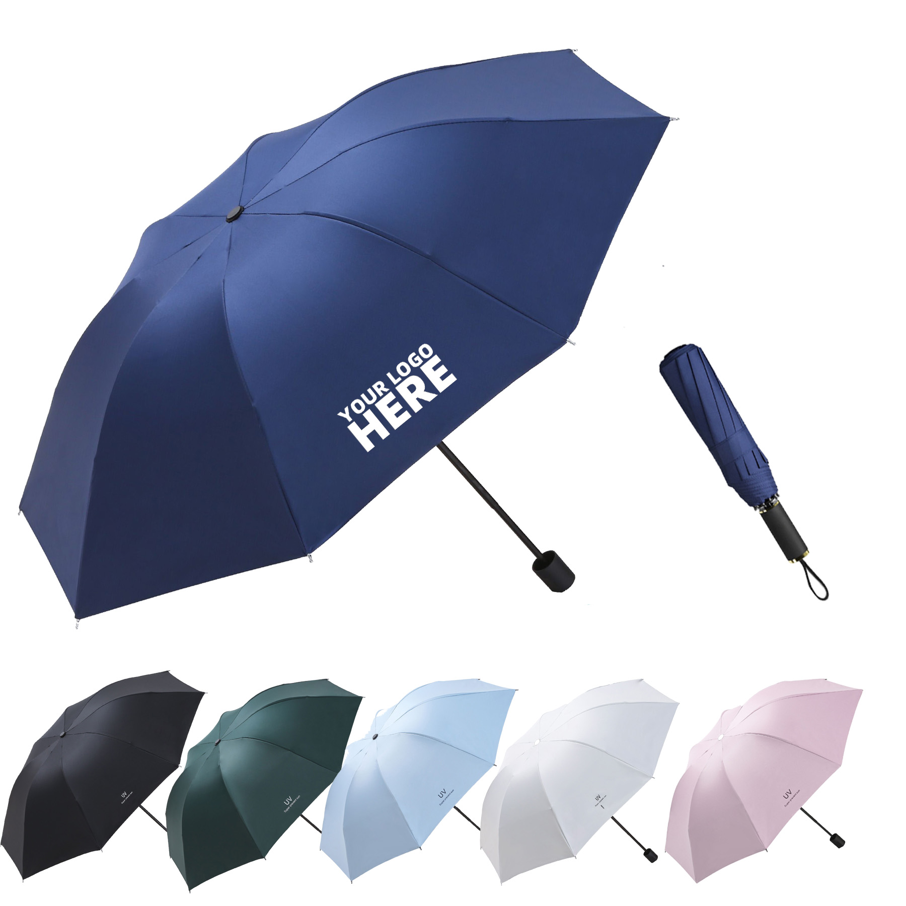 UV Vinyl Sunscreen Umbrella 1