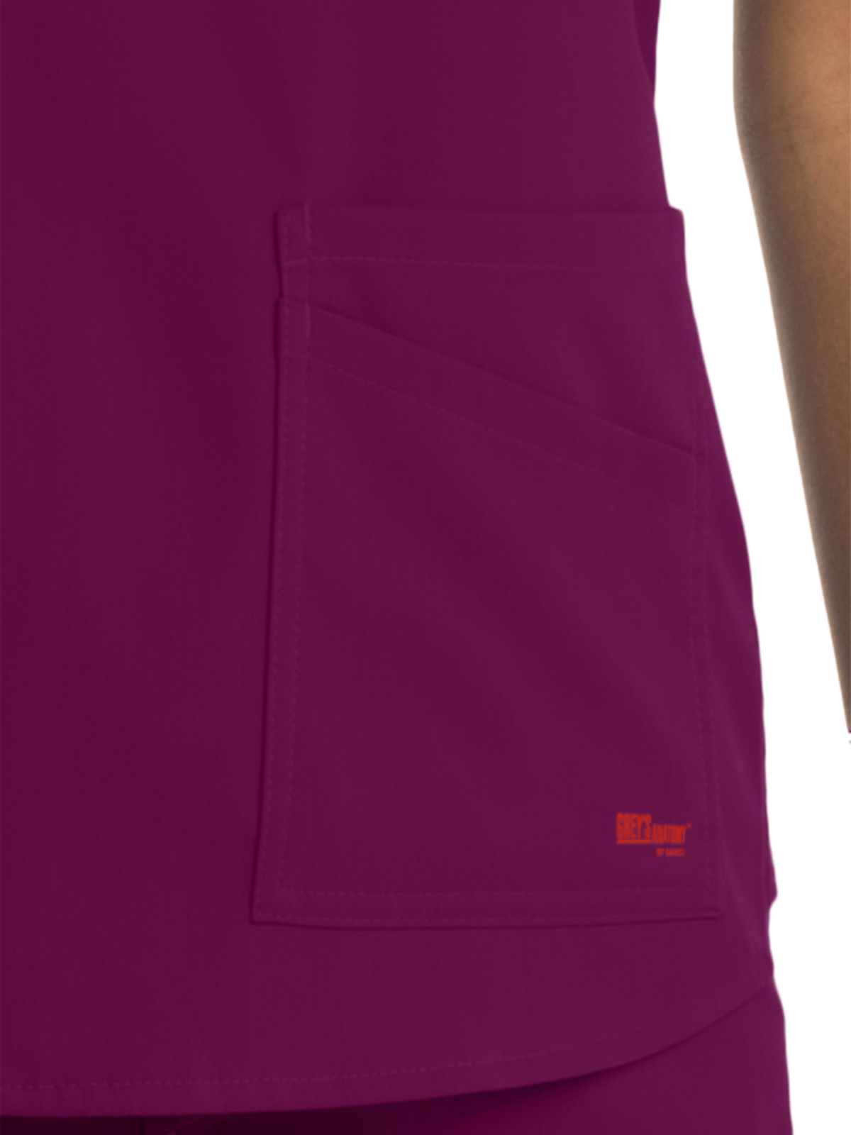 Grey's Anatomy Spandex Stretch - Women's Four-Pocket V-Neck Emma Scrub Top 64