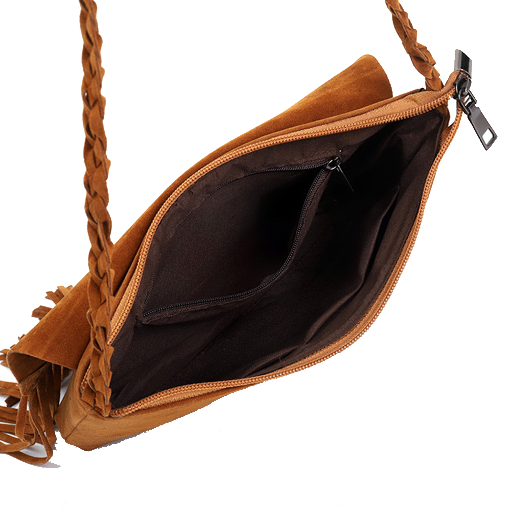PU leather Fringed Female Shoulder Bag for woman 3