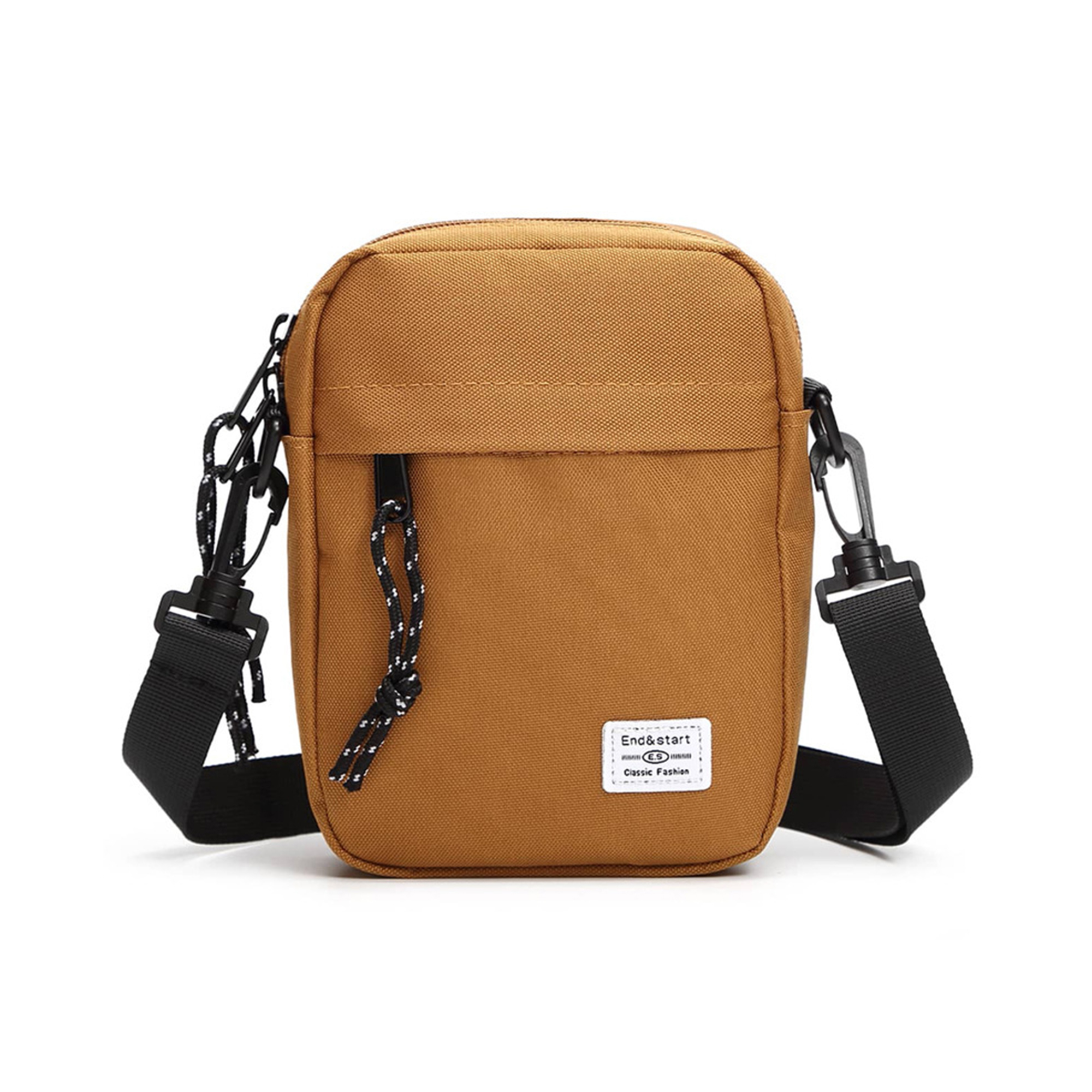 Oxford Polyester Crossbody Waist Bag With Waterproof Shell 10