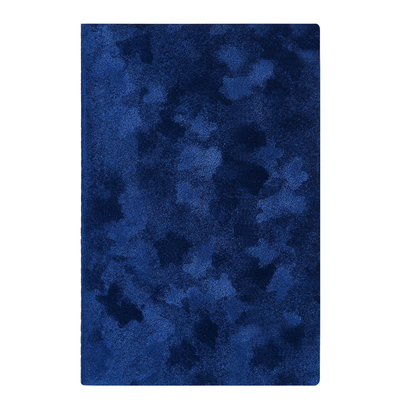 Inspire Stitched 5"W x 8"H 80 Pages TPU Suede Travel Journal (Blue)