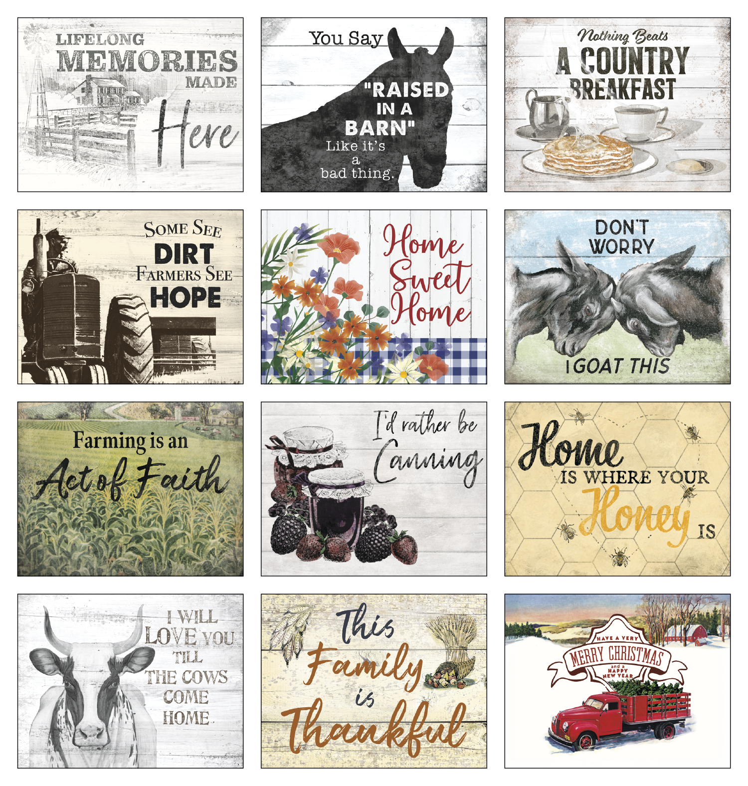 Good Value™ Country Days - Stapled Calendar 5