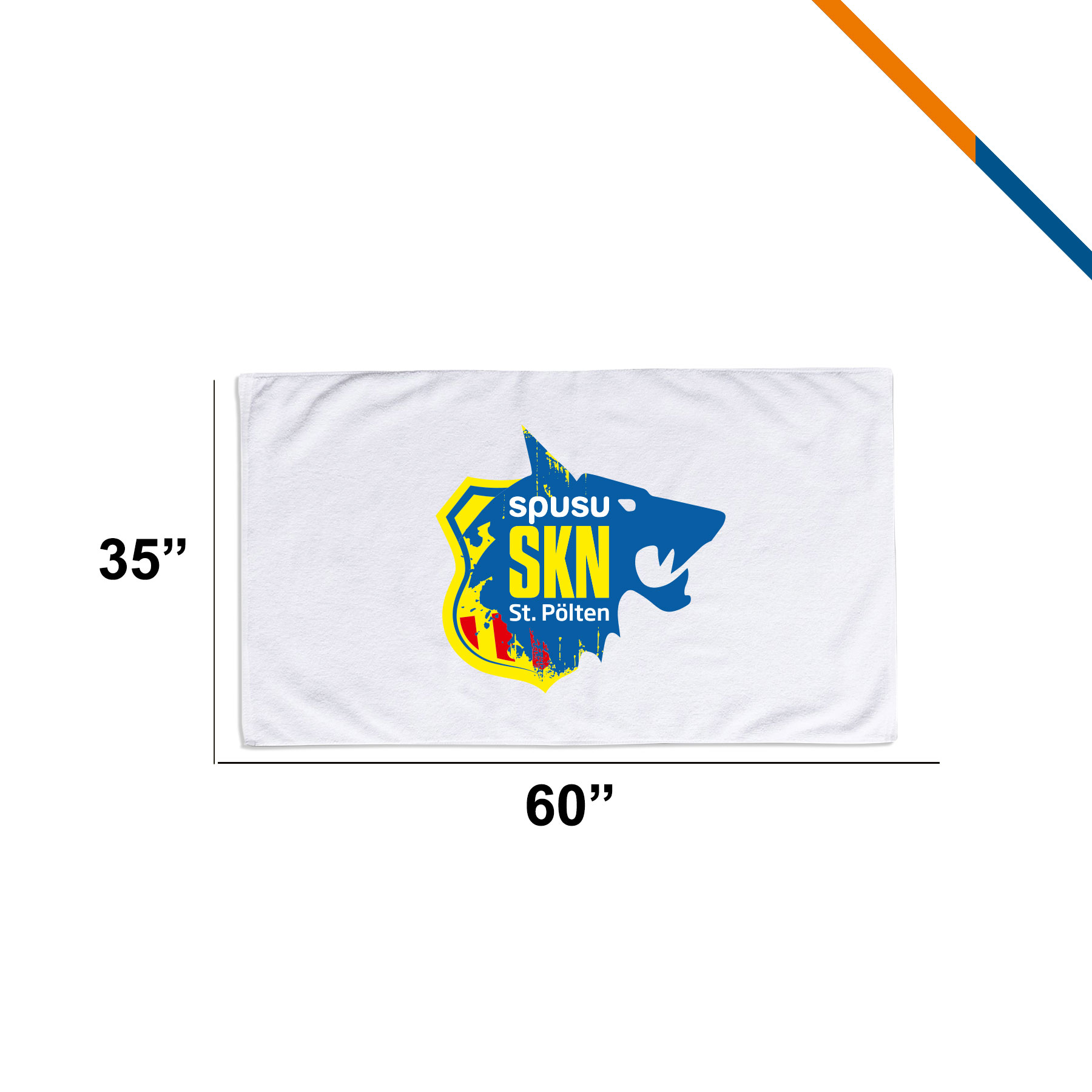 Clivn Sublimated Beach Towel - 60" x 35" 2