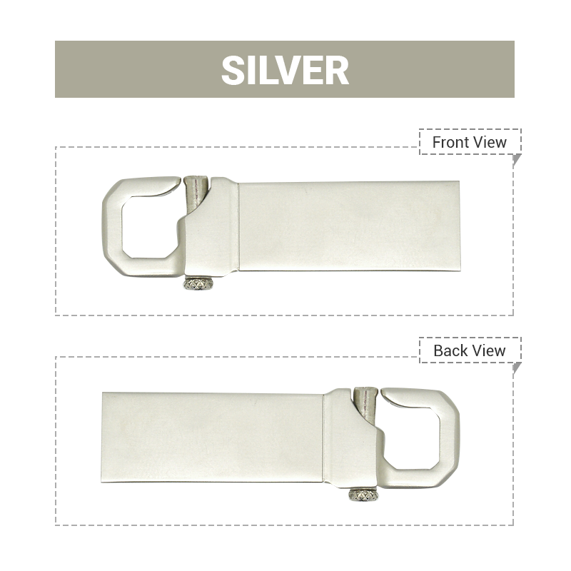 Mini Metal Key Holder USB Flash Drive 1