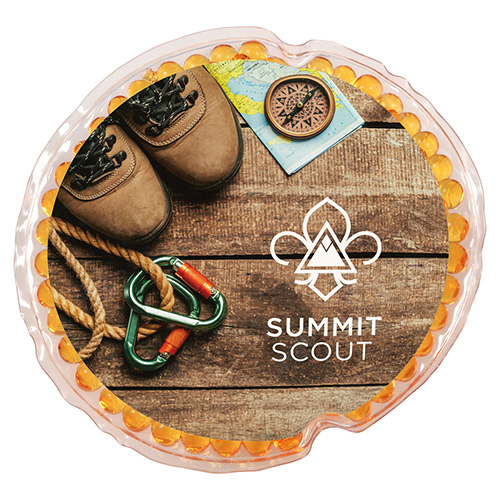 Full-Color Round Aqua Pearls™ Hot/Cold Pack 44