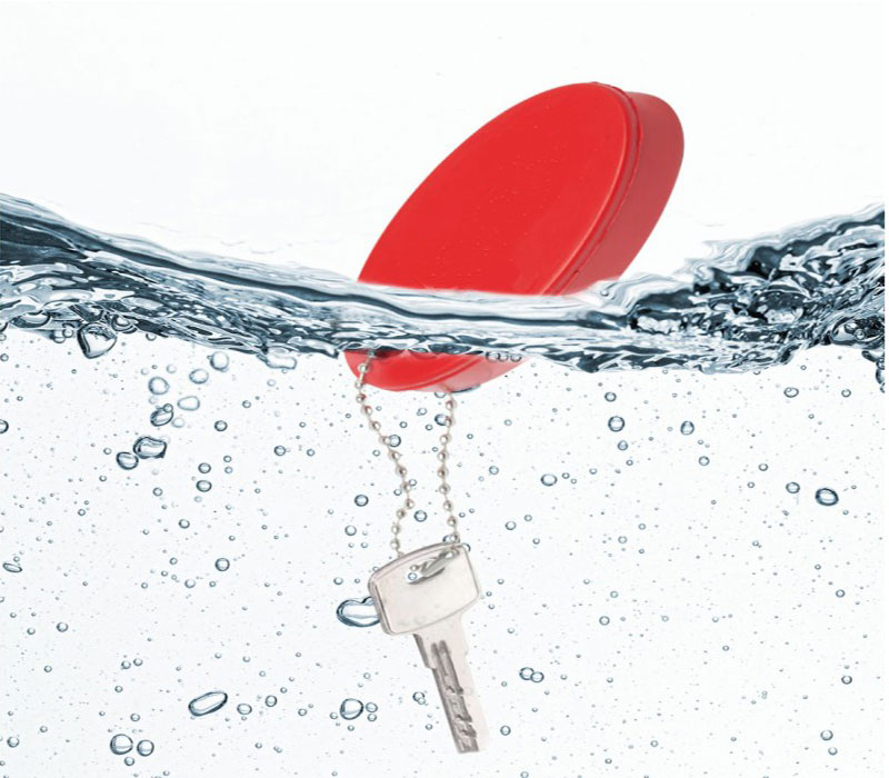 Oval Floater Keychain 6