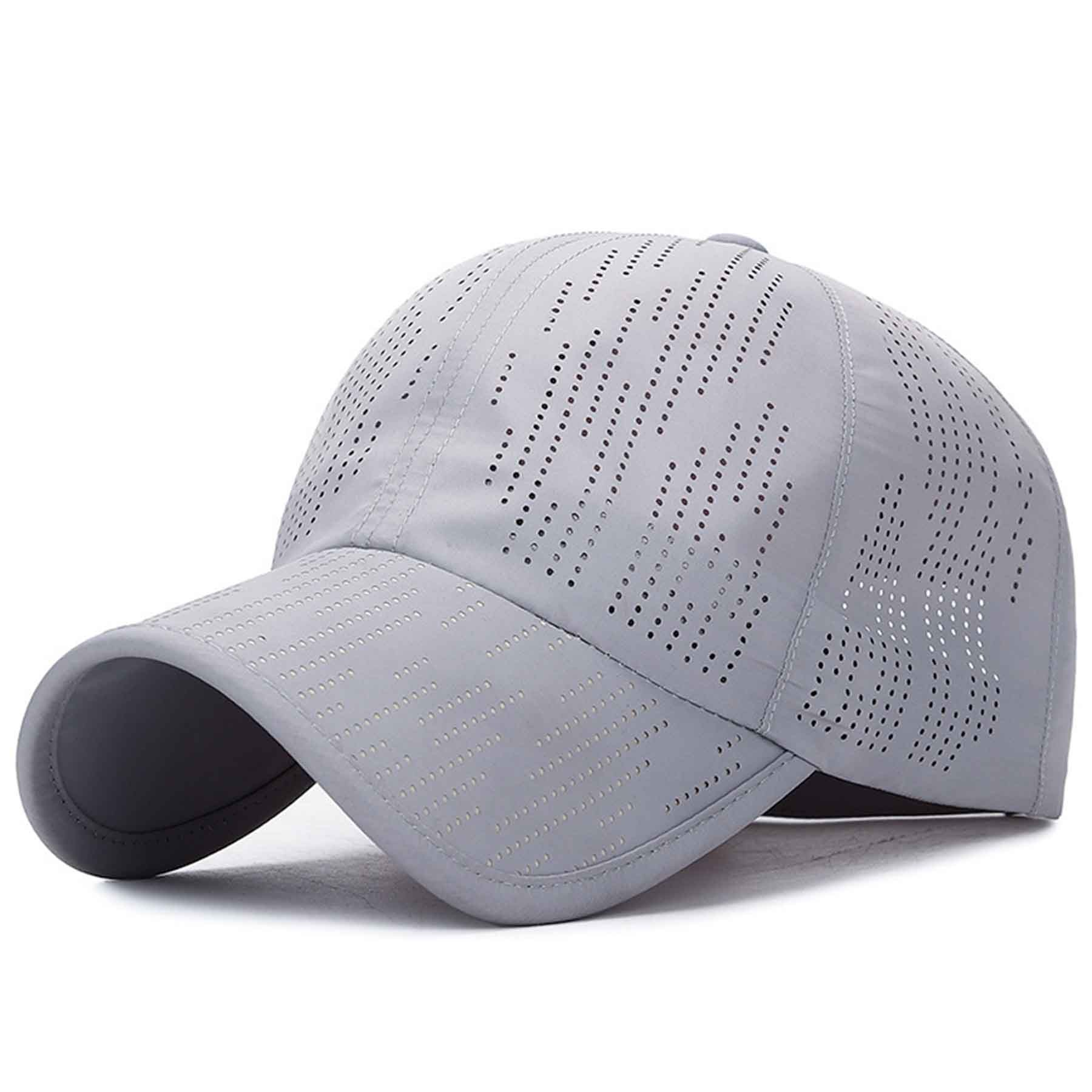 Summer Laser Cut Mesh Breathable Sports Baseball Cap 8