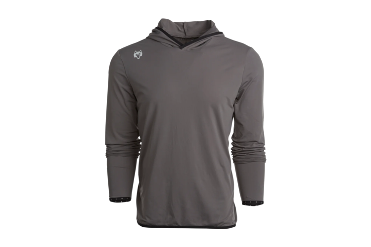 Greyson Colorado Hoodie - Stingray Grey, custom hoodie or sweatshirt with logo imprint 2