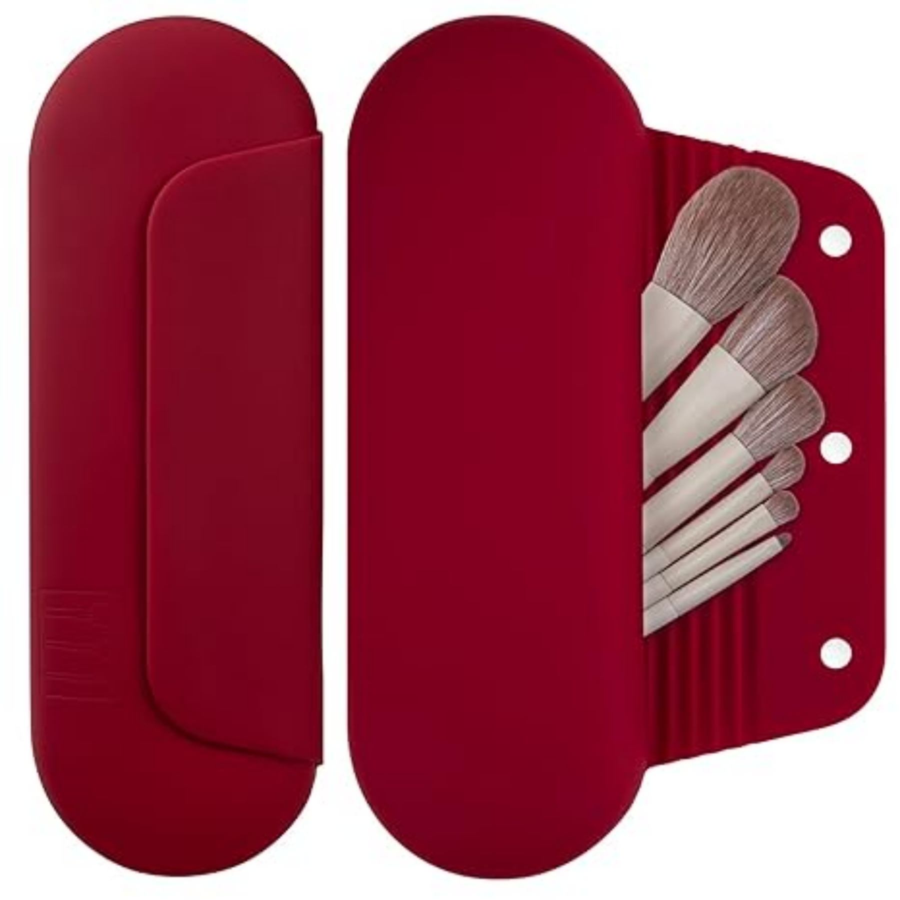 Silicone Magnetic Cosmetic Brush Bag 2