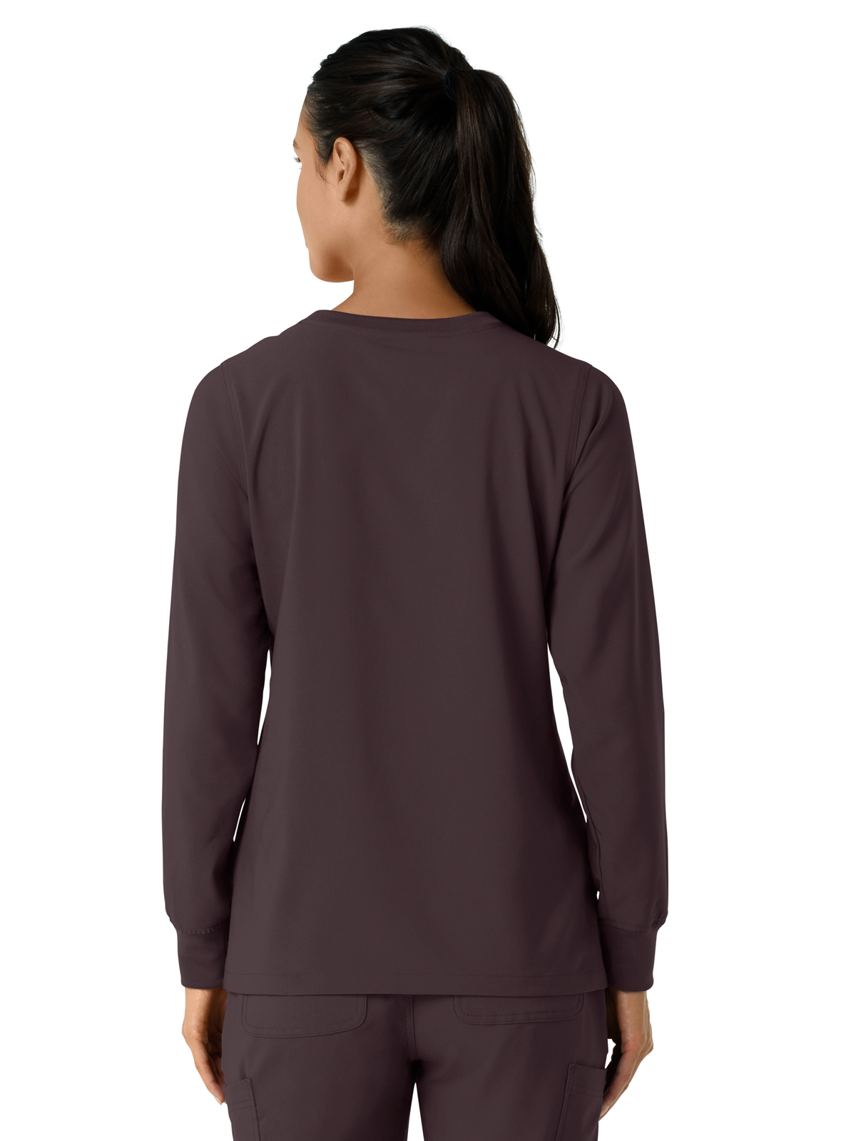 Carhartt Scrubs - Women's One-Pocket Crew Neck Long Sleeve Scrub Top 6