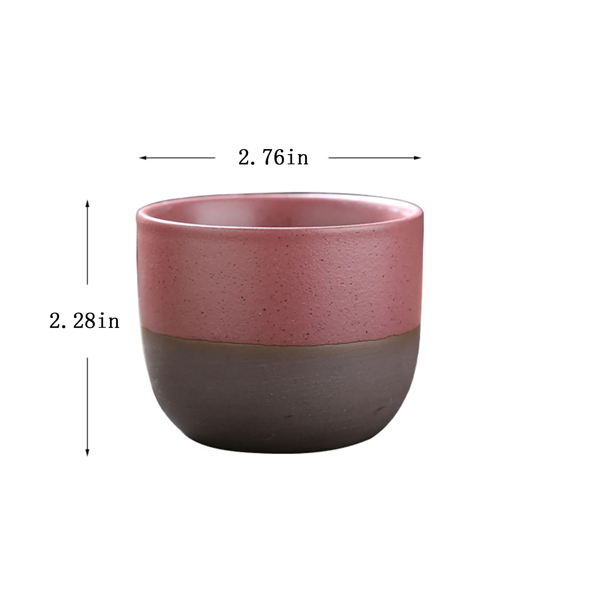 Custom Logo Ceramic Tea Bowl Espresso Cup 2