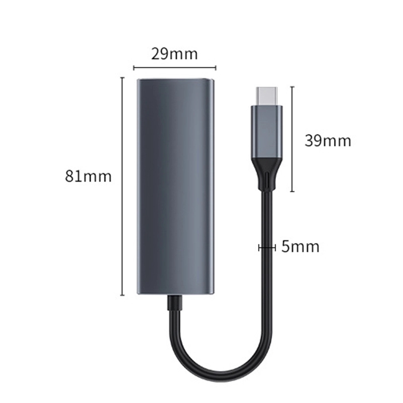 4 In 1 Multi-Function Usb C Hub 5