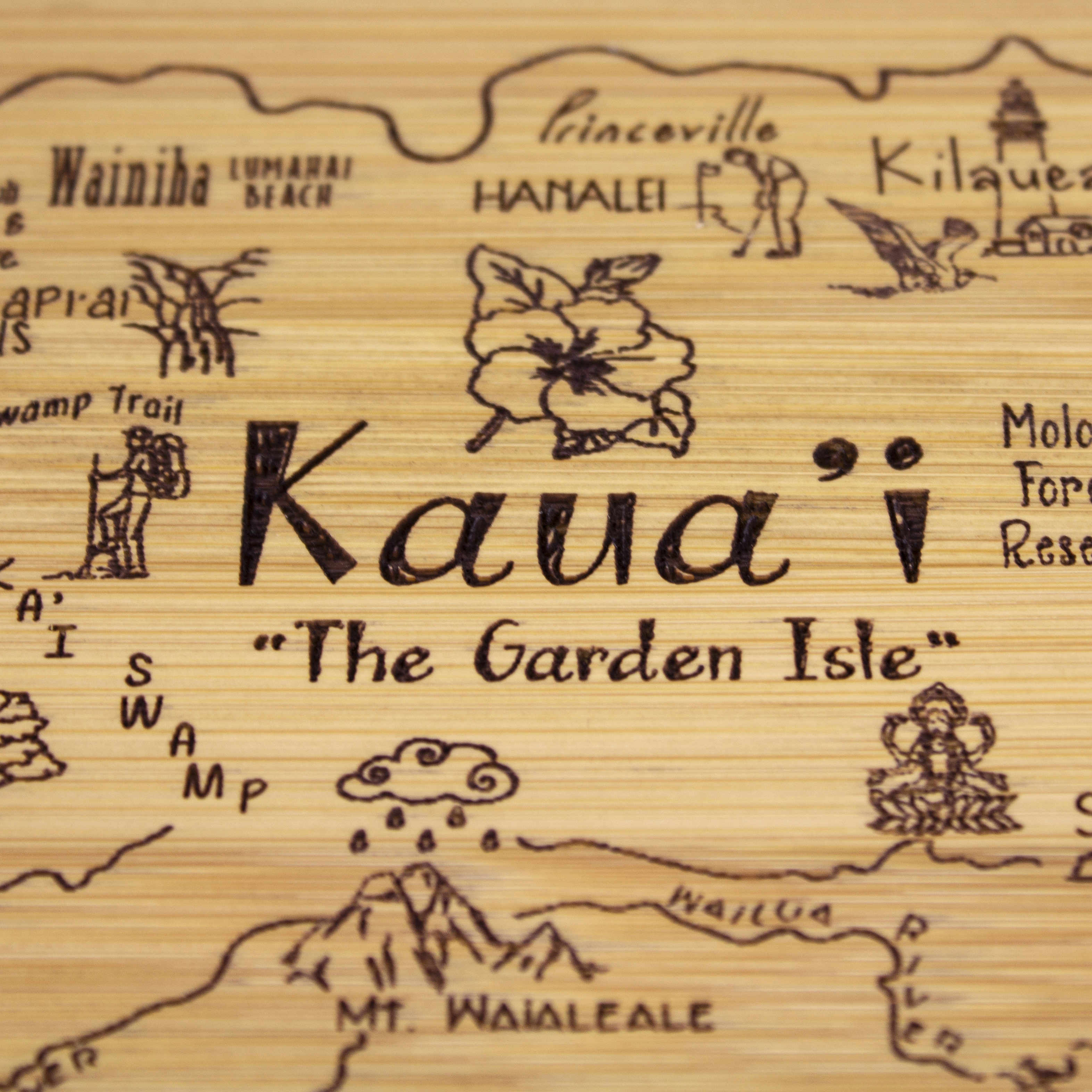 A Slice of Life Kauai Serving & Cutting Board 5