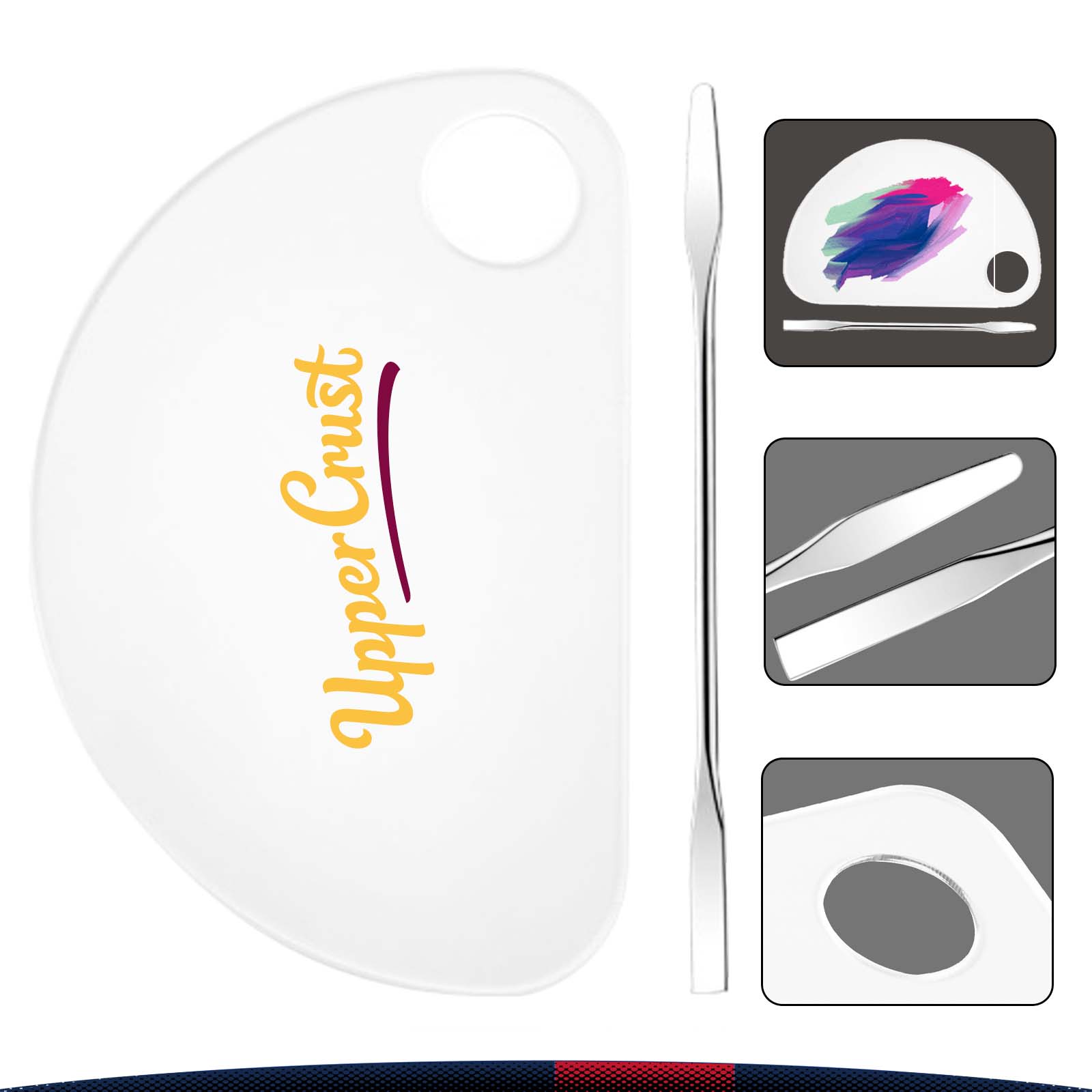 Semicircle Acrylic Palette 1